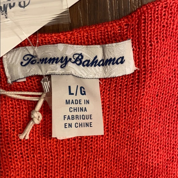 Tommy Bahama linen shirt, L, NWT - Picture 5 of 10